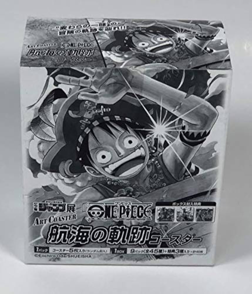 ジャンプ展 ワンピース 航海の軌跡 コースター 全種＋特典 ジャンプ展