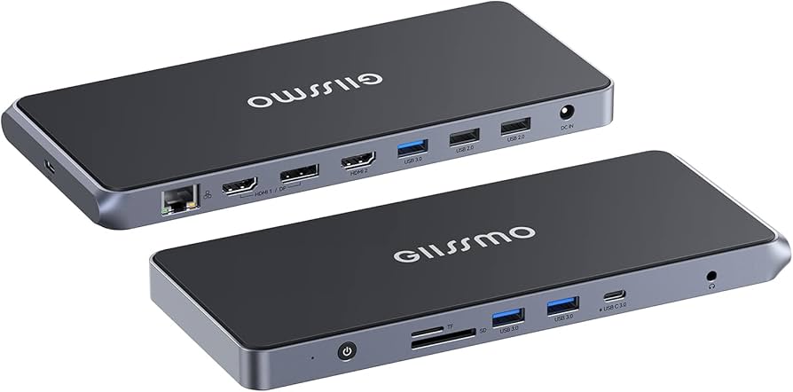 Amazon.co.jp: GIISSMO 14-IN-1 USB-C ドッキングステーション Mac/Win