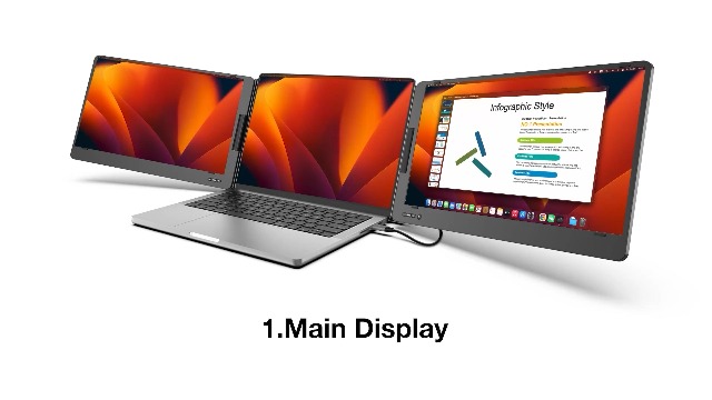 モバイルモニター 14インチ KOGODA 11.6~15.6ノートパソコン用