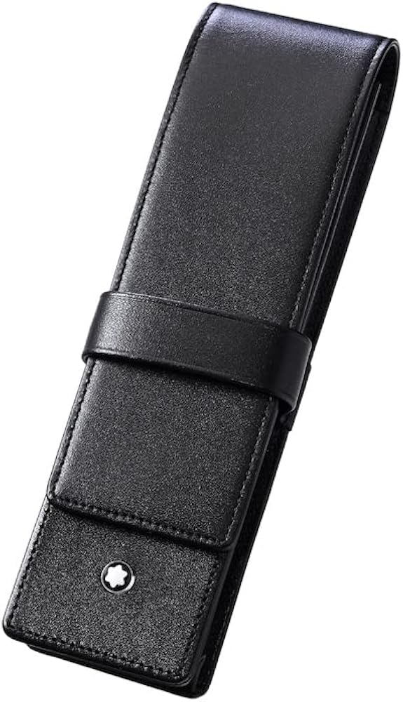 モンブラン ペンケース サルトリアル 2本差し ペンポーチ 黒 MONTBLANC