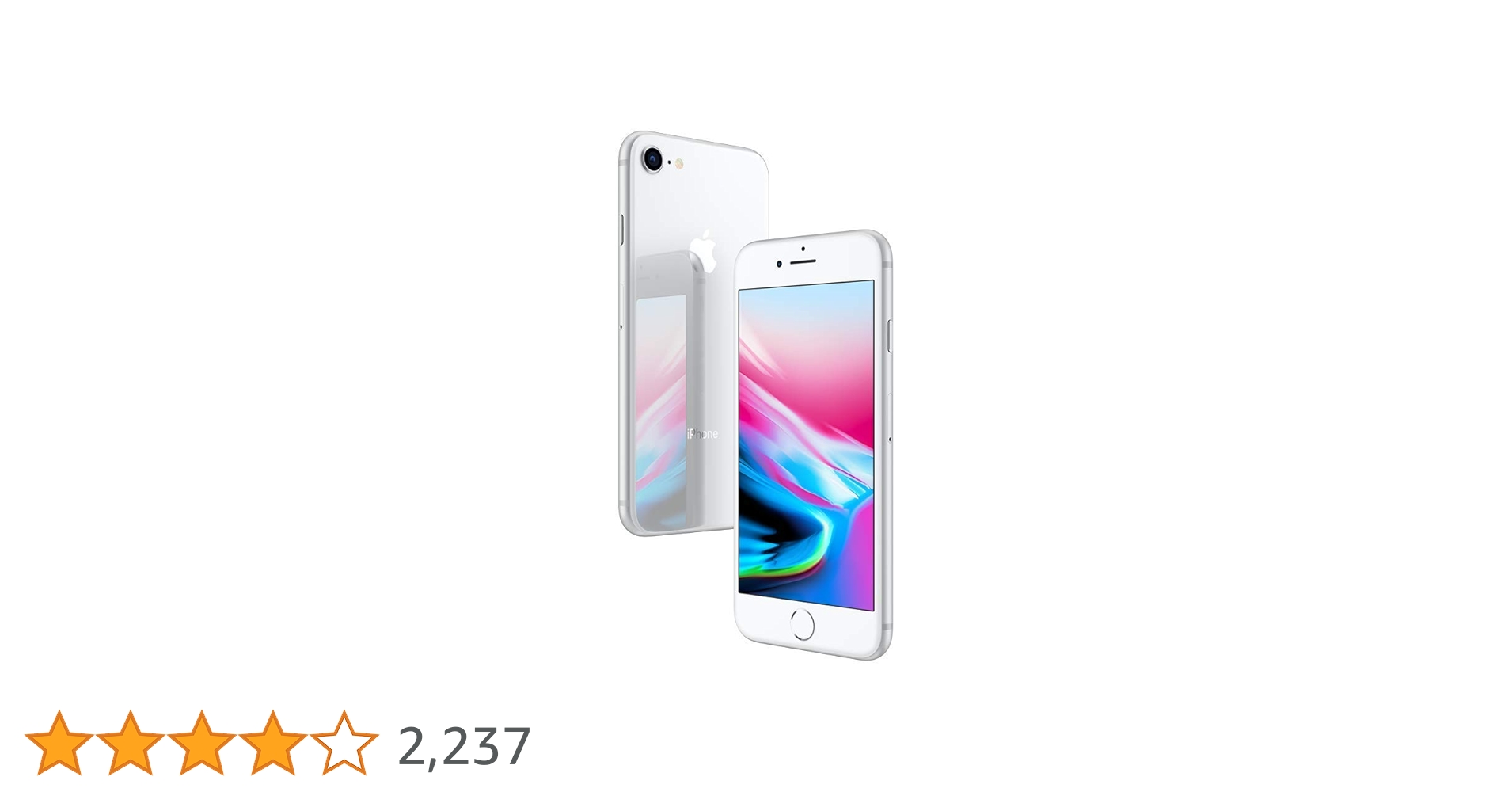 Apple iPhone 8 シルバー 64GB 本体 バッテリー100% 良品】：iPhone8