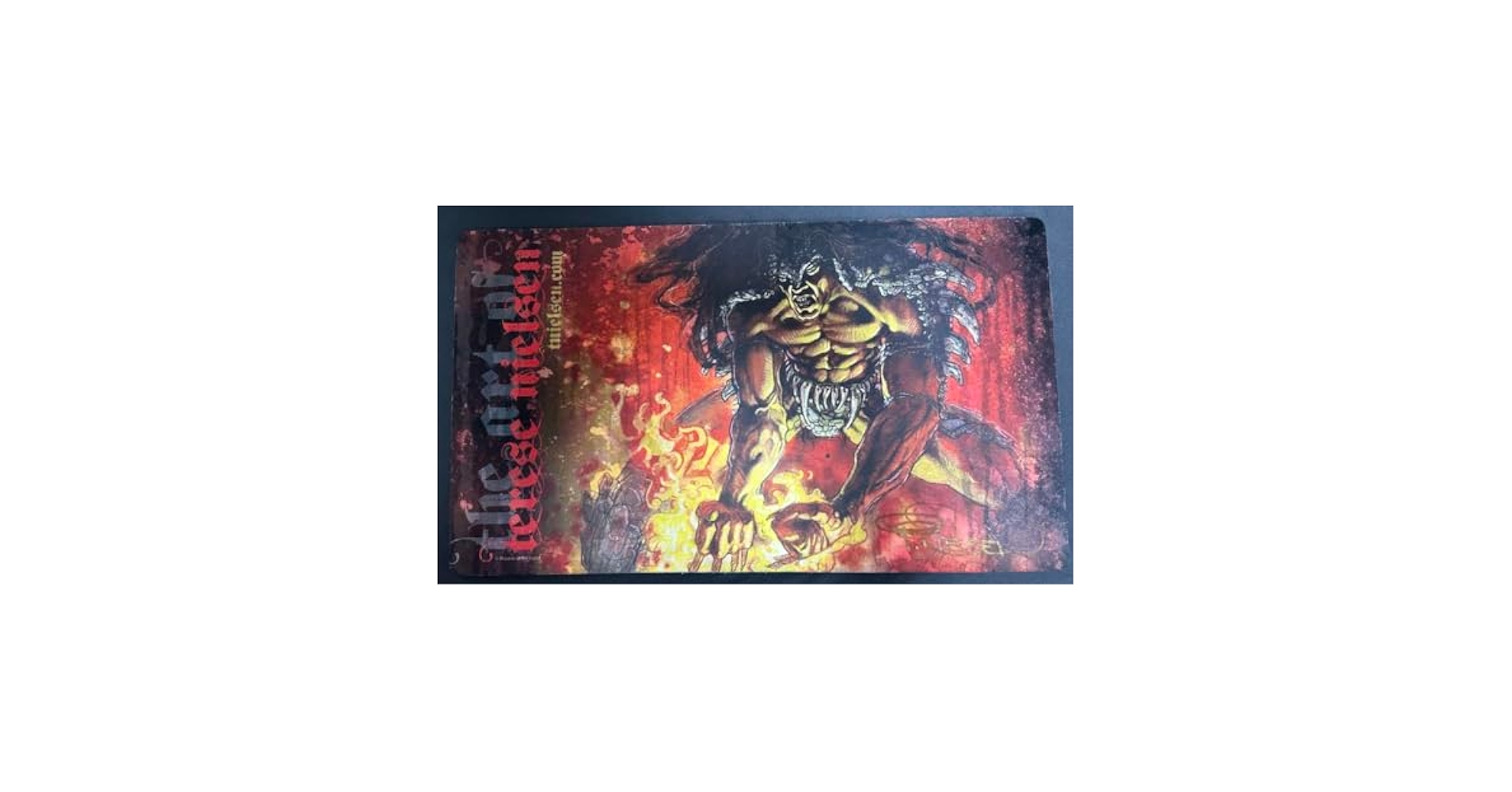 Force of will プレイマットニールセンサイン付き