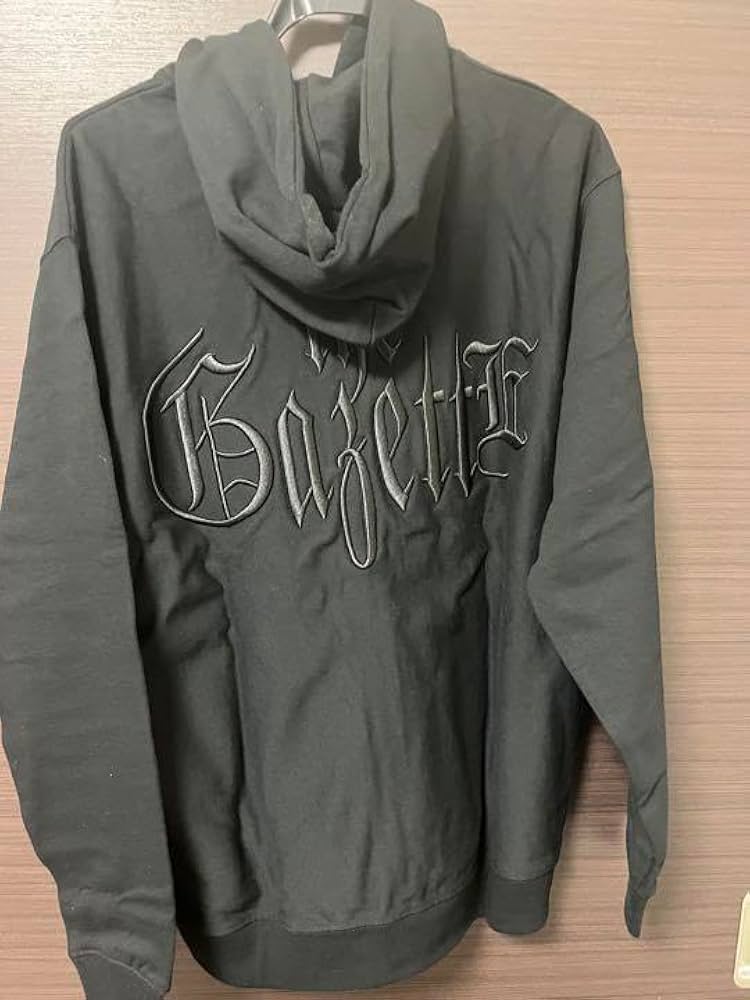 the GazettE ロゴパーカー 13周年 ガゼット theGazettE LOGO HOODIE
