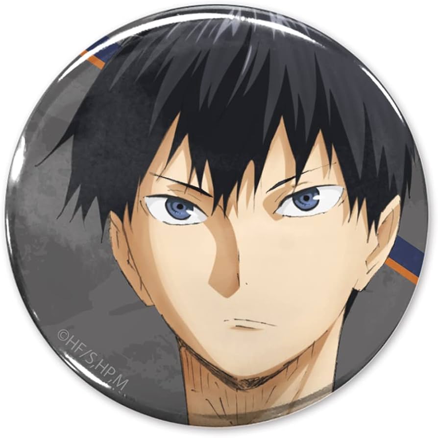 ハイキュー展 アニメ 10周年 記念展 影山飛雄 83枚 缶バッジ