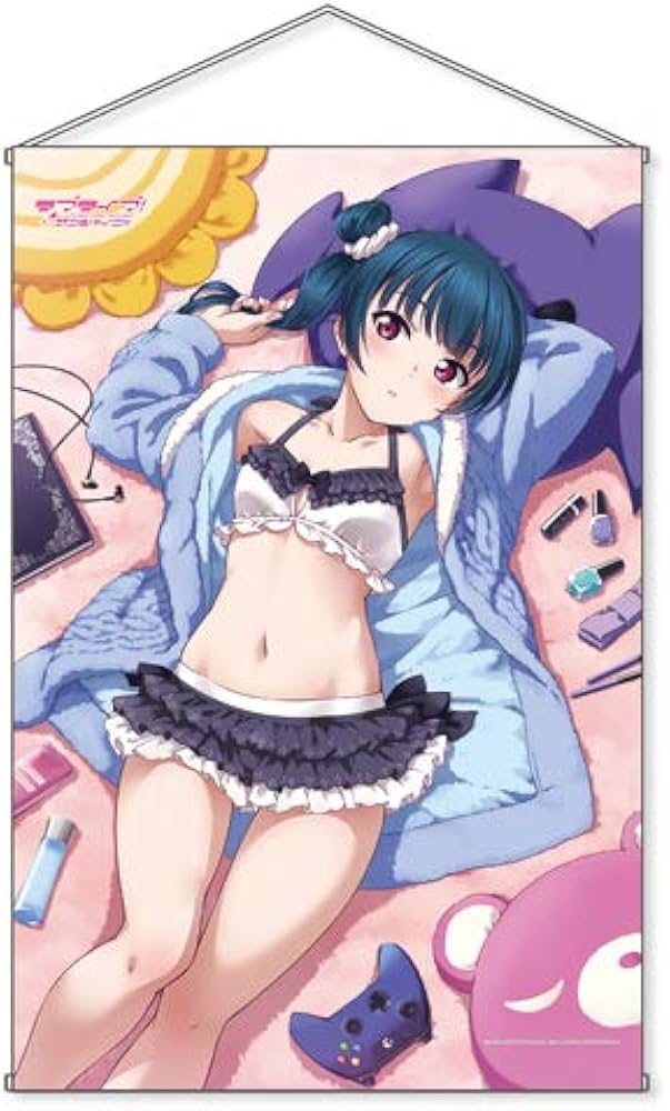 Amazon.co.jp: ラブライブ!サンシャイン!! 津島善子 B1タペストリー