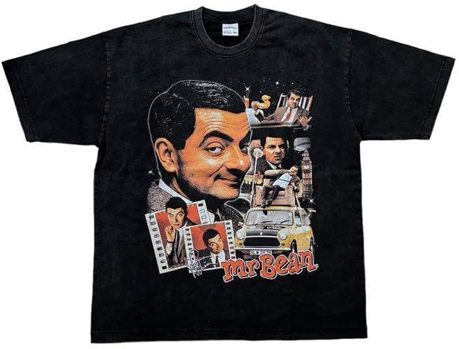 Amazon.co.jp: Mr. ビーン ミスタービーン Bean 半袖 Tシャツ ブラック