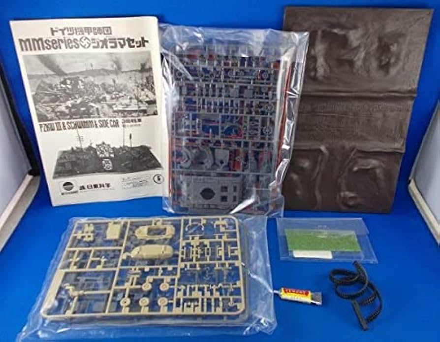 Amazon | ニットー ドイツ機甲師団 3号戦車 ジオラマセット 1/76 日東
