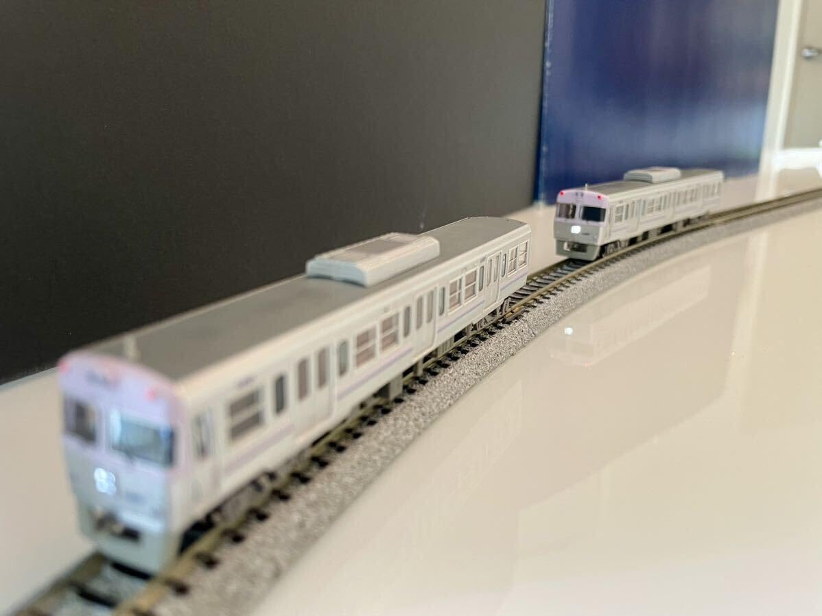 A-6577. 京王 3000系 リニューアル車 バイオレット (5両セット) 京王