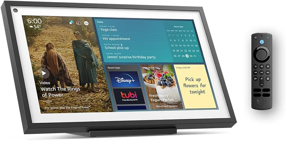 Amazon.com: Echo Show 15 with Alexa Voice Remote (3rd Gen) and