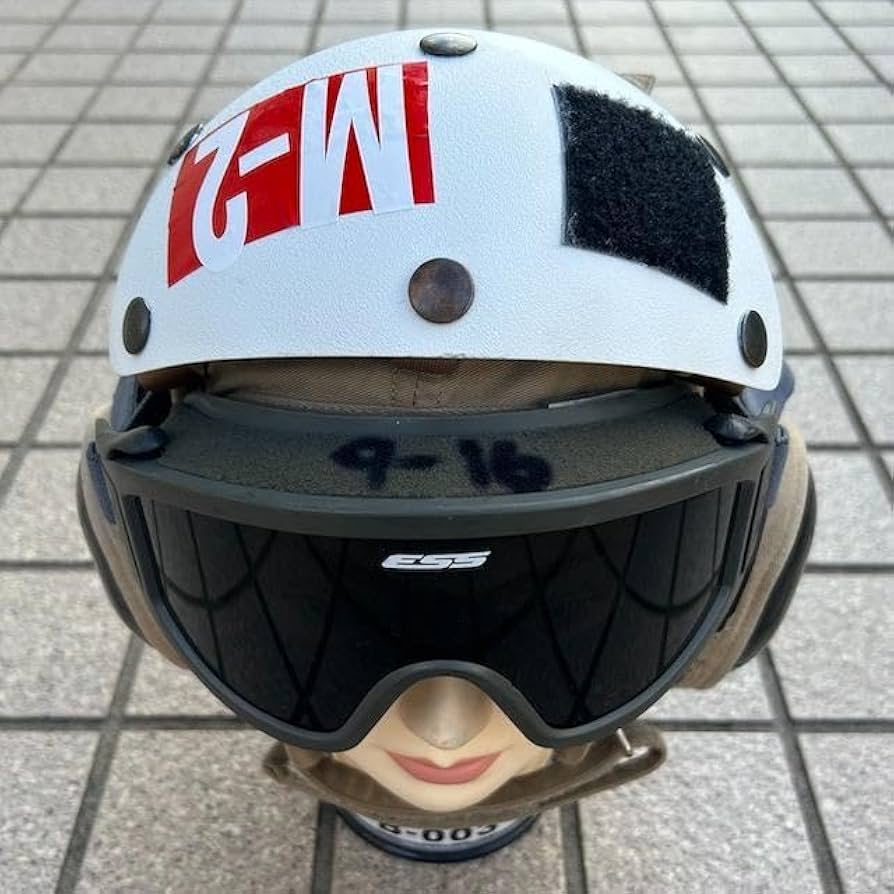 Amazon.co.jp: 米軍 デッキクルーヘルメット FLIGHT HELMETS 白