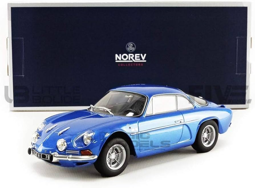 Amazon.co.jp: ノレブ 1/18 アルピーヌ ルノー A110 1600S 1971 ブルー