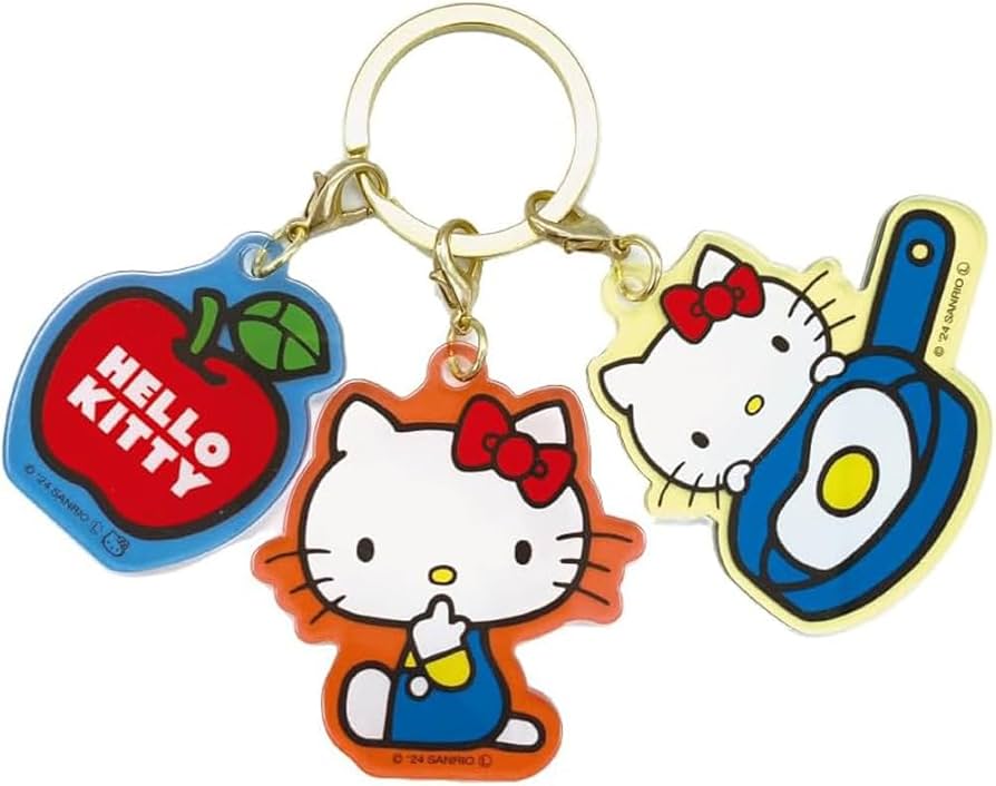 新品 サンリオ Sanrio キティ 平成 キーホルダー セット ハローキティ