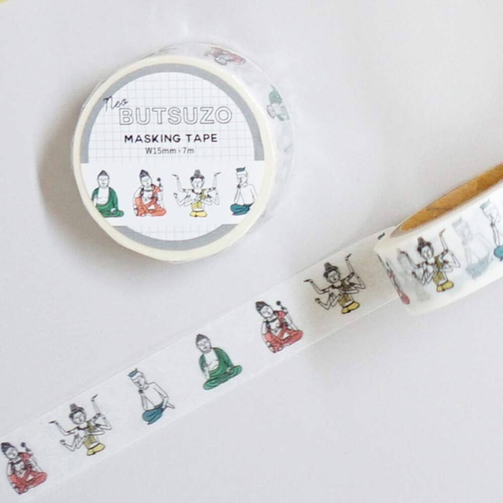 Amazon.co.jp: 平岩 NEO仏像 マスキングテープ B234 整列: 文房具