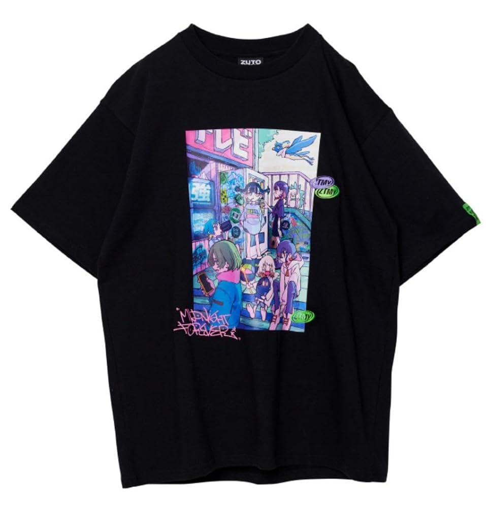 ずとまよ ニラちゃんPremium限定Tシャツ ブラック M PREMIUM会員限定