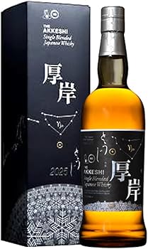 Amazon.co.jp: 厚岸 シングルブレンデッドジャパニーズウイスキー 冬至