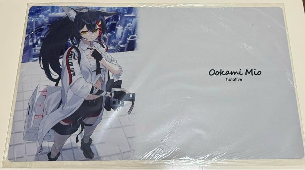 ホロライブゲーマーズ フブキ ミオ おかゆ 碧空亭 プレイマット 白上