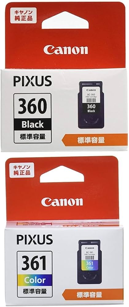 Amazon.co.jp: Canon 純正 インクカートリッジ BC-360 (ブラック) + BC