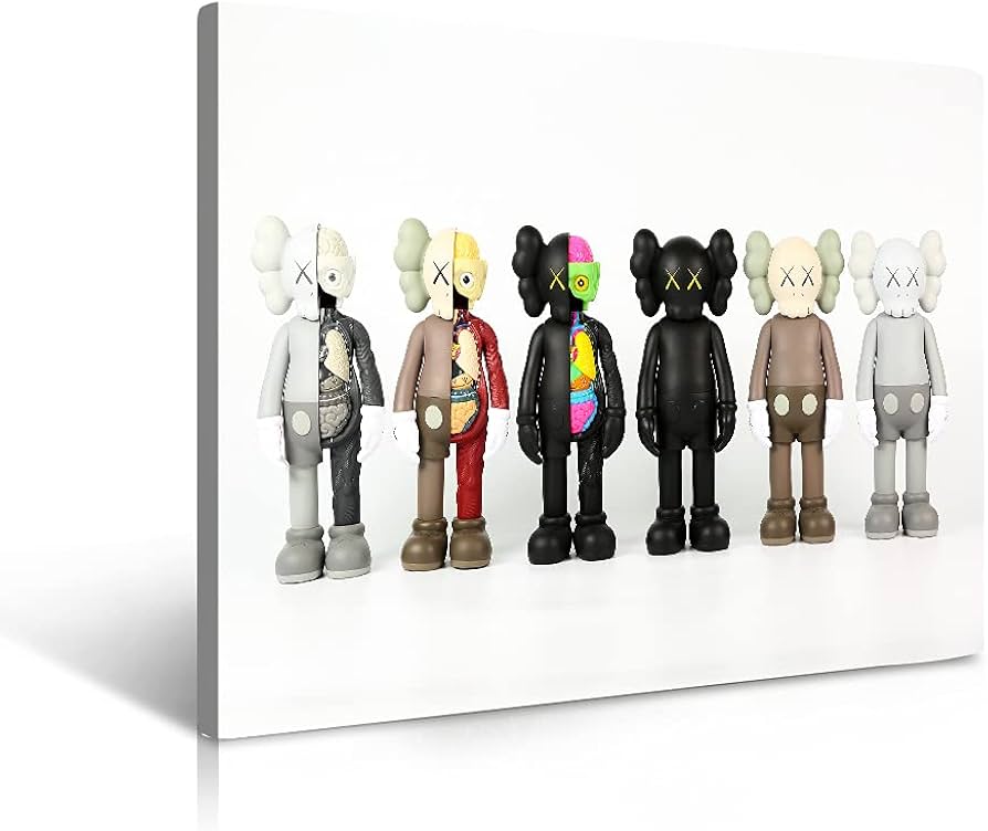 最終 値下げ/全米価格/暴騰/近代ポップアート/ KAWS カウズ /油彩/原画