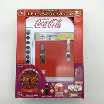 Amazon.co.jp: ベンディングマシン缶 120周年記念 60's コカ コーラ