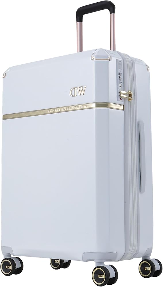 Amazon | [Daniel Wellington] クアドロキャリーケース 69l (ホワイト
