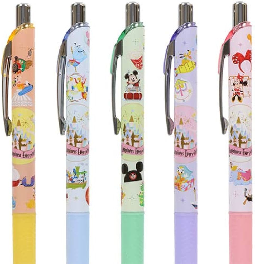 Amazon | ミッキー＆フレンズ ボールペンセット（エナージェル