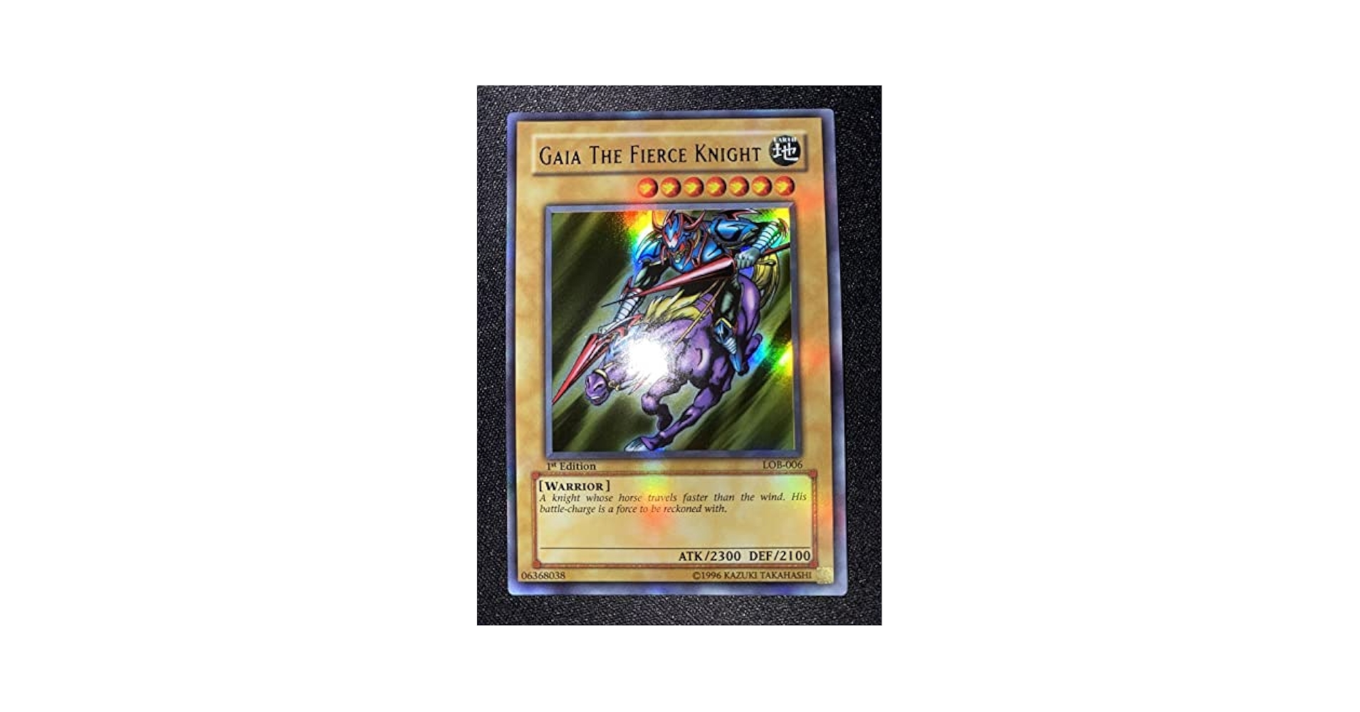 GAIA THE FIERCE KNIGHT 暗黒騎士ガイア1st (旧アジア)