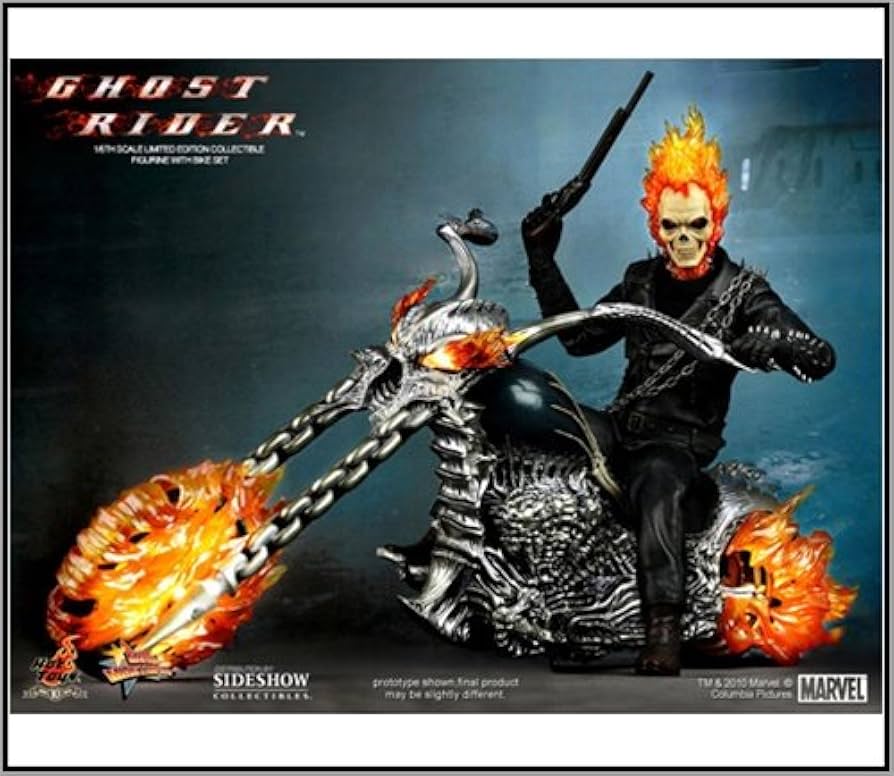 Amazon.co.jp: Hot Toys Movie Master Piece Marvel Ghost Rider