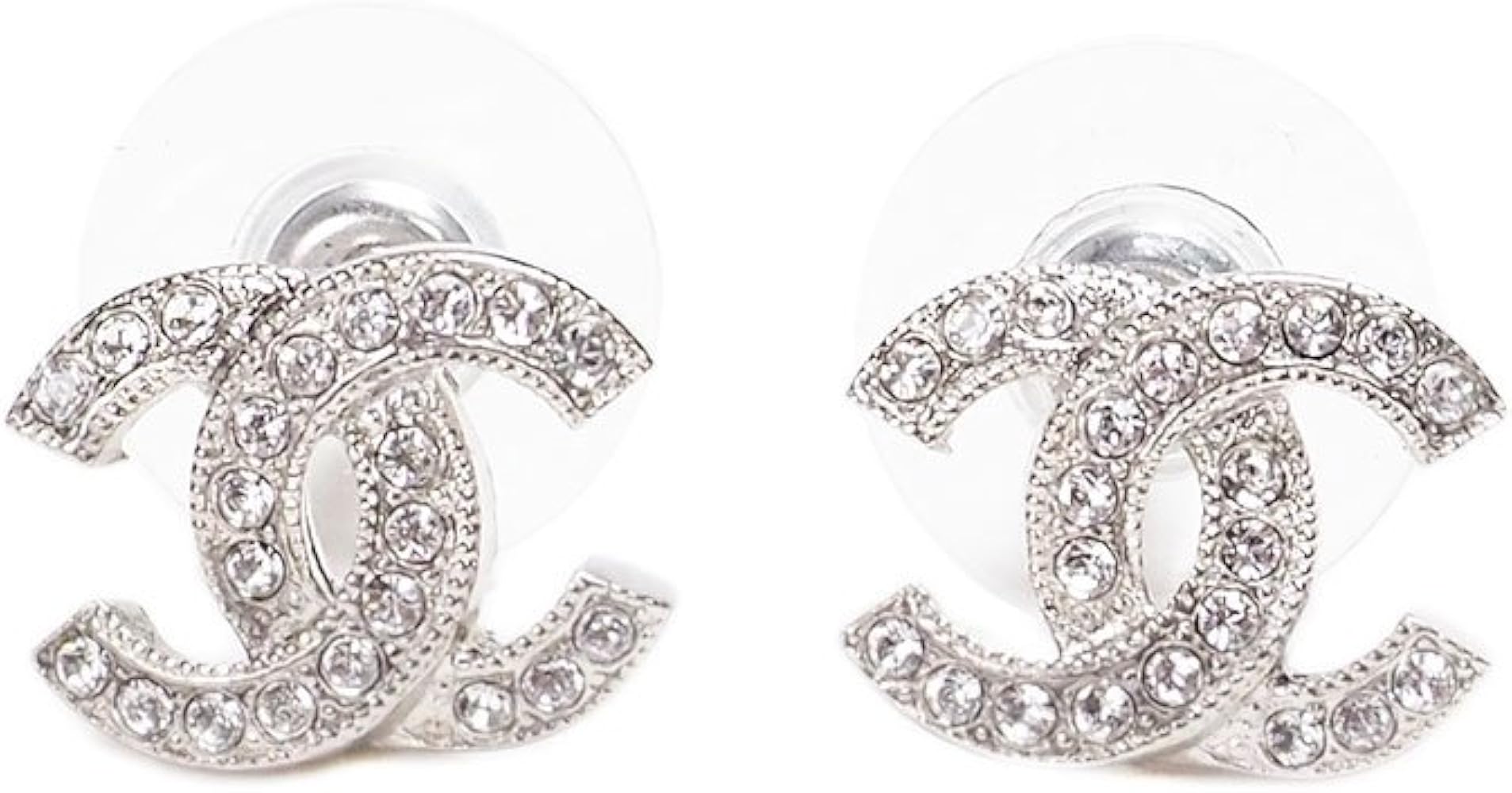 Amazon | [シャネル]CHANEL A88429 CCメタル＆ストラス ピアス