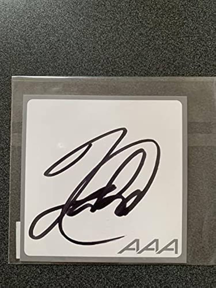 Amazon.co.jp: 西島隆弘 直筆サイン色紙 Nissy にっしー AAA : 文房具