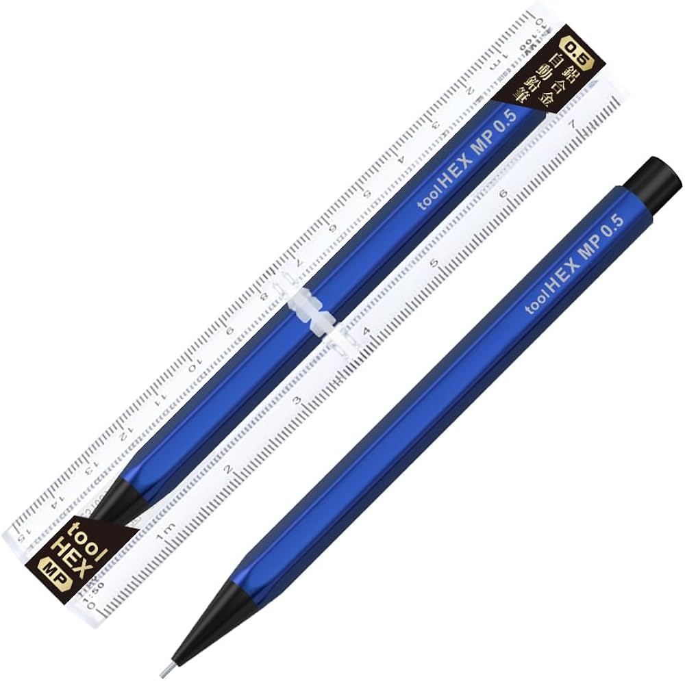 Amazon.co.jp: アイダブリュウアイ シャープペン 0.5mm ツールヘックス