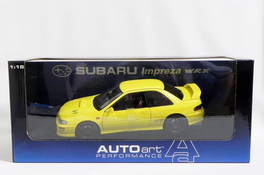 Amazon | オートアート 1/18 スバル インプレッサ GC8 WRX TypeR STi