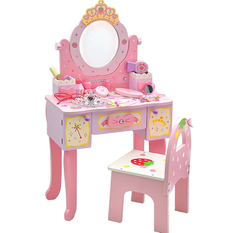 ミニドレッサーキッズチェア子供用おままごといすお祝いハンドメイド