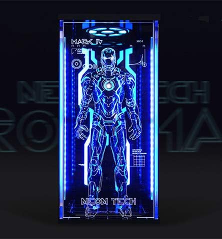 最終値下げ ホットトイズ アイアンマン ネオン 格納庫セット