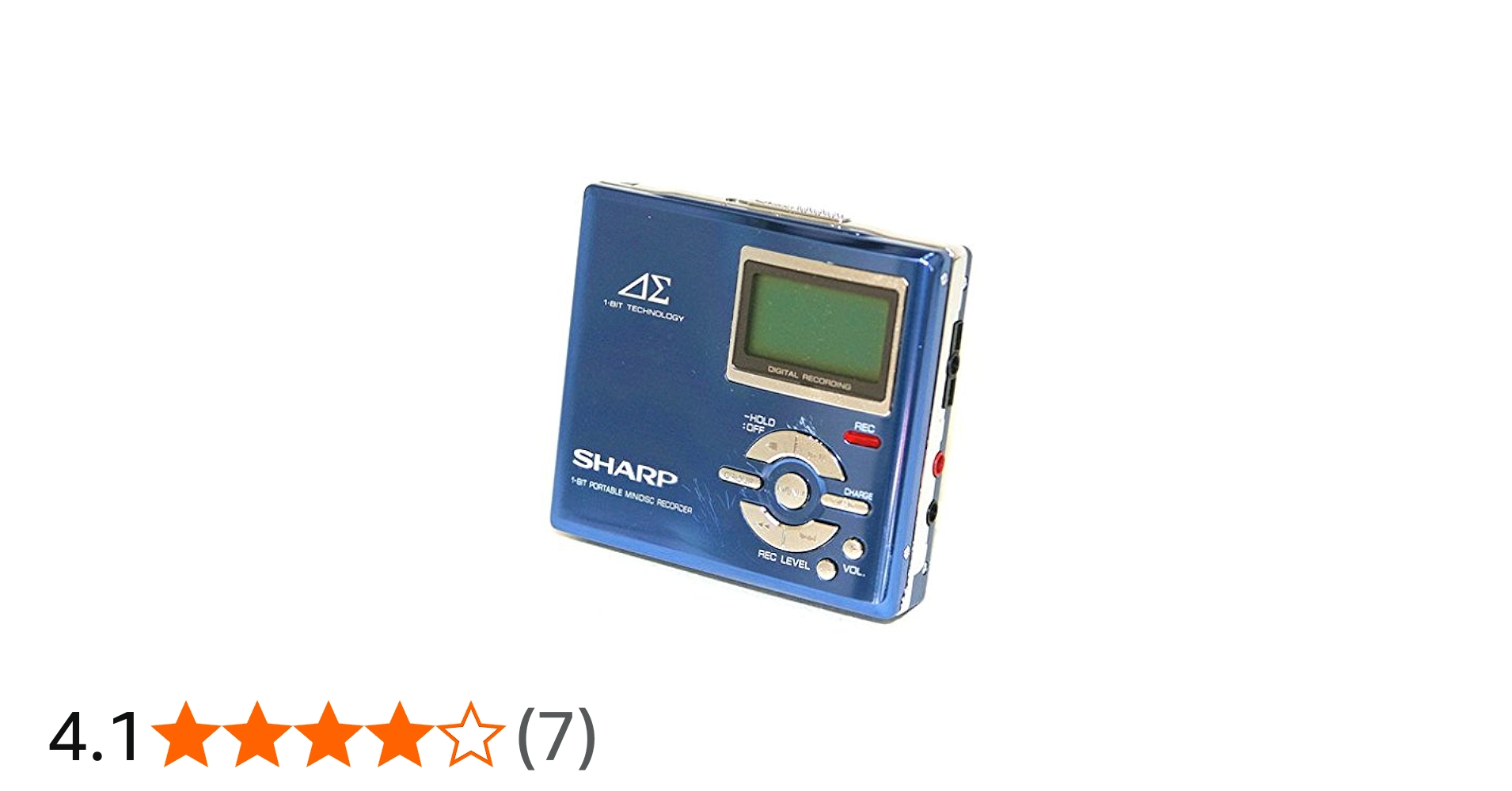 Amazon | SHARP シャープ MD-DR7-A (ブルー) MDレコーダー MDLP対応