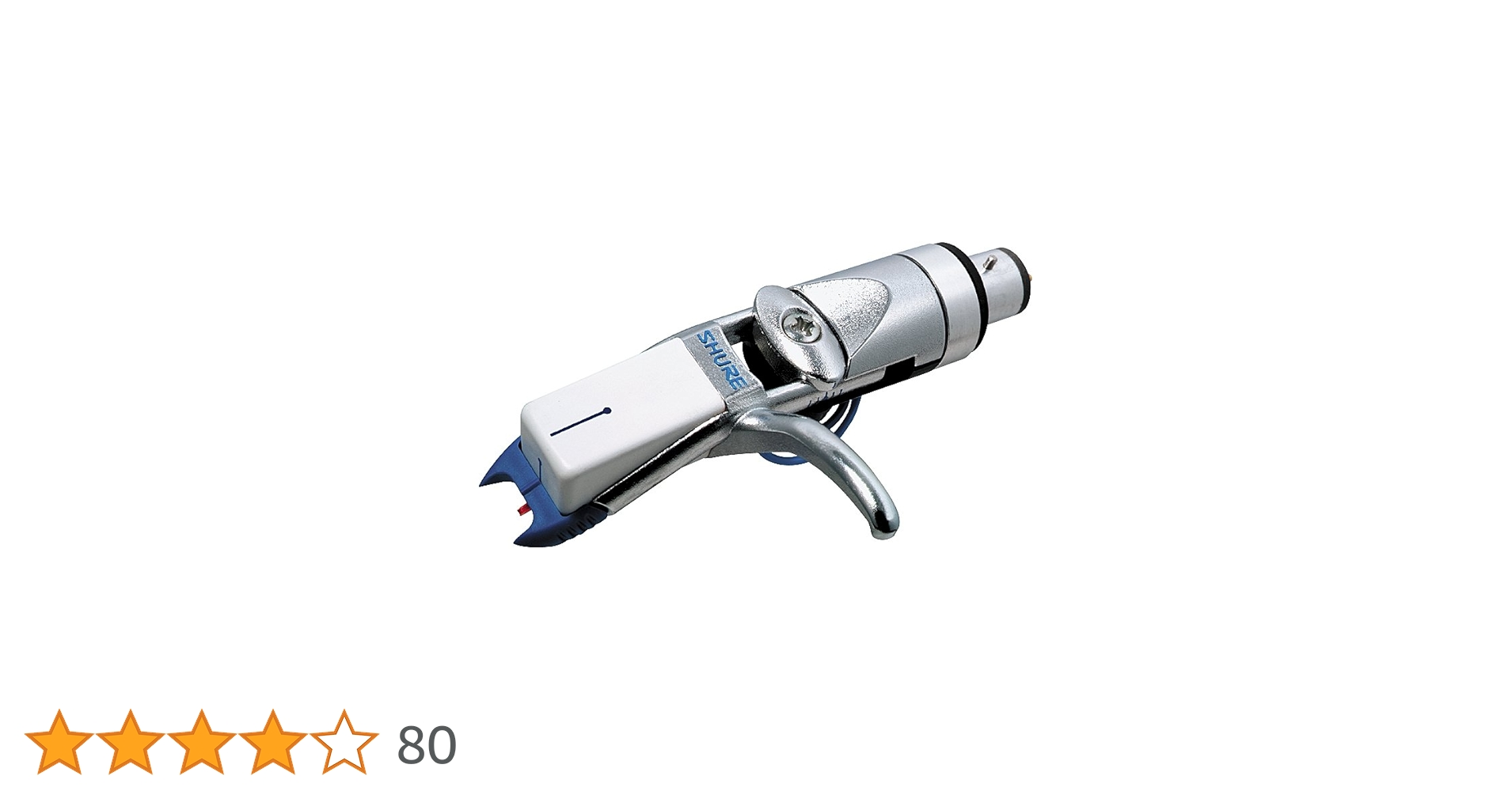 初期 Shure M44-5 白 カモメ 銀ラベル カートリッジ 動作確認済み①