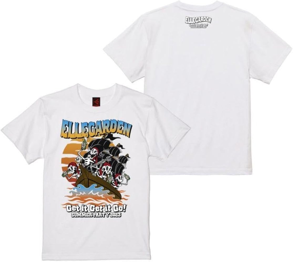 ELLEGARDEN Tシャツ 2025 XL 白 ホワイト エルレガーデン ELLEGARDEN T