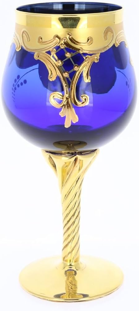 MURANO GLASS ムラノ ブルー ライオン モチーフ 装飾 デカンタ MURANO