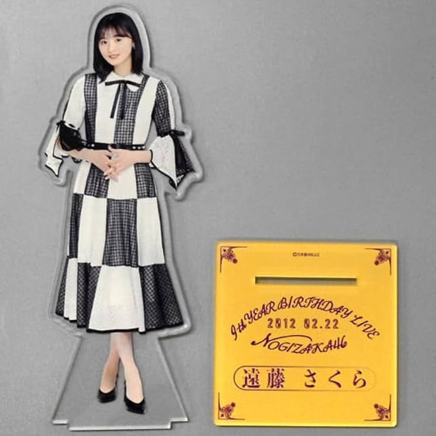 乃木坂46 mobile NOGI A賞 BIGアクリルスタンド 遠藤さくら 乃木坂46