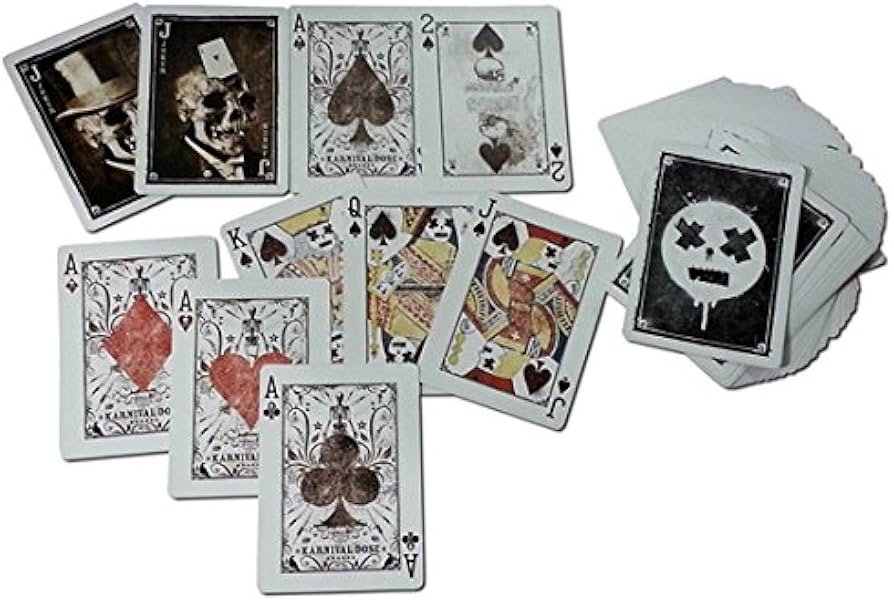 Amazon.com: Karnival Black Dose Deck of Bicycle Playing Cards