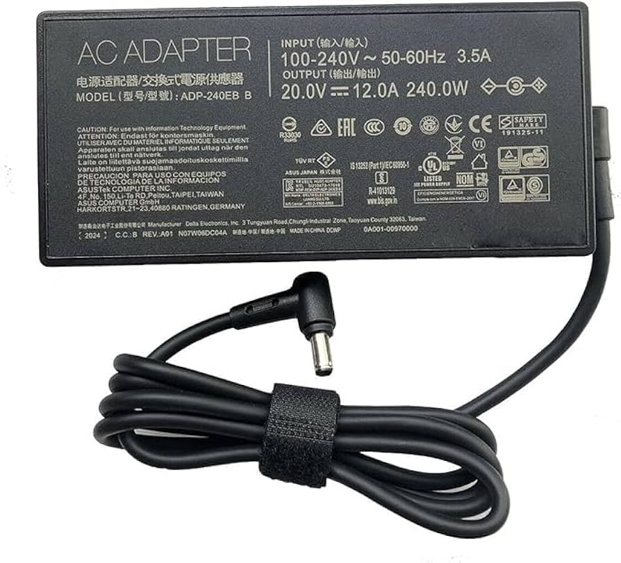 Amazon.com: 240W ADP-240EB B 20V 12A AC Adapter Power Supply