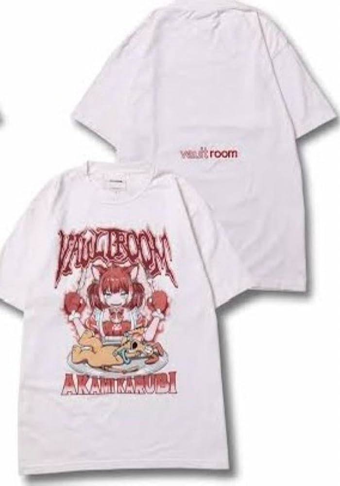 vaultroom × 赤見かるび TEE OFFWHITE L 白 vaultroom 赤見かるび T