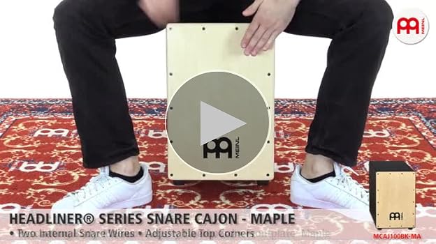 Amazon | MEINL Percussion マイネル カホン MCAJ100BK-MA+ 純正
