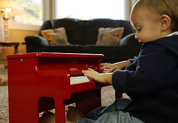 Amazon | KORG tinyPIANO タイニーピアノ ミニ鍵盤25鍵 レッド 自動