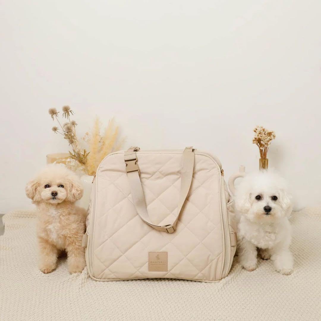 メッシュフロントリュック 【ベージュ】 Sサイズ モンシェリ