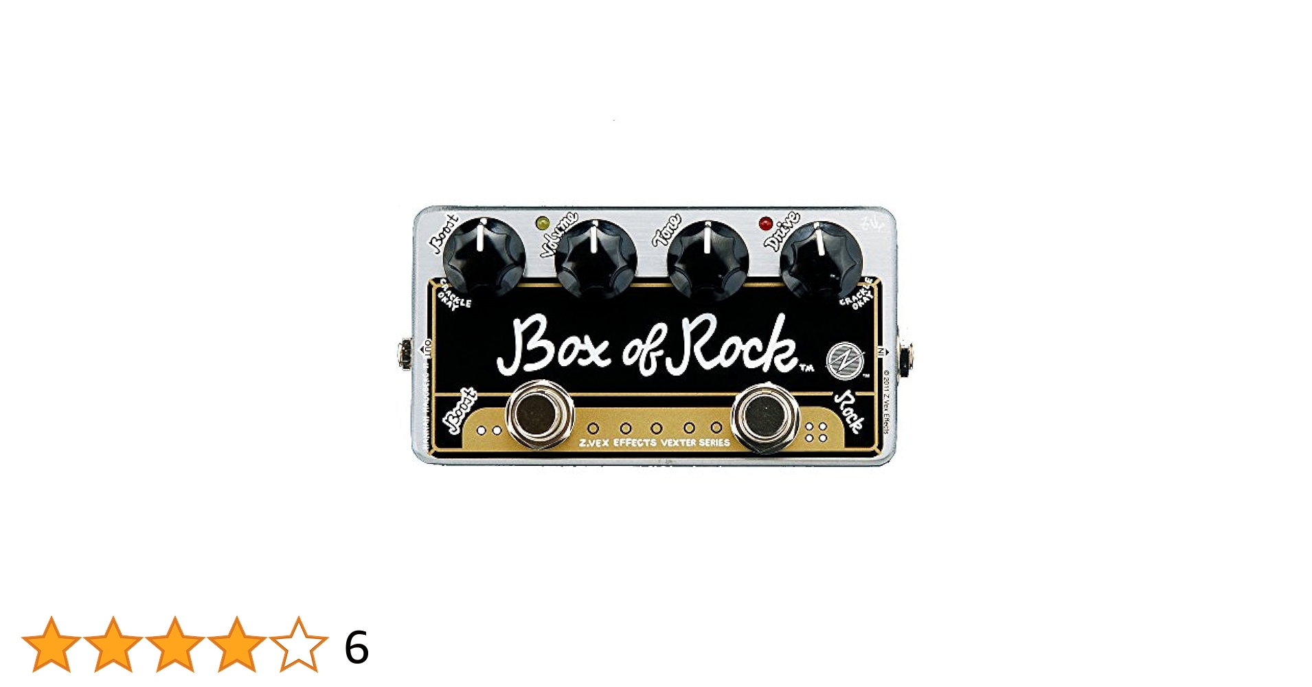ギター 's effects Box of Rock 1959mod ギター 's effects box of