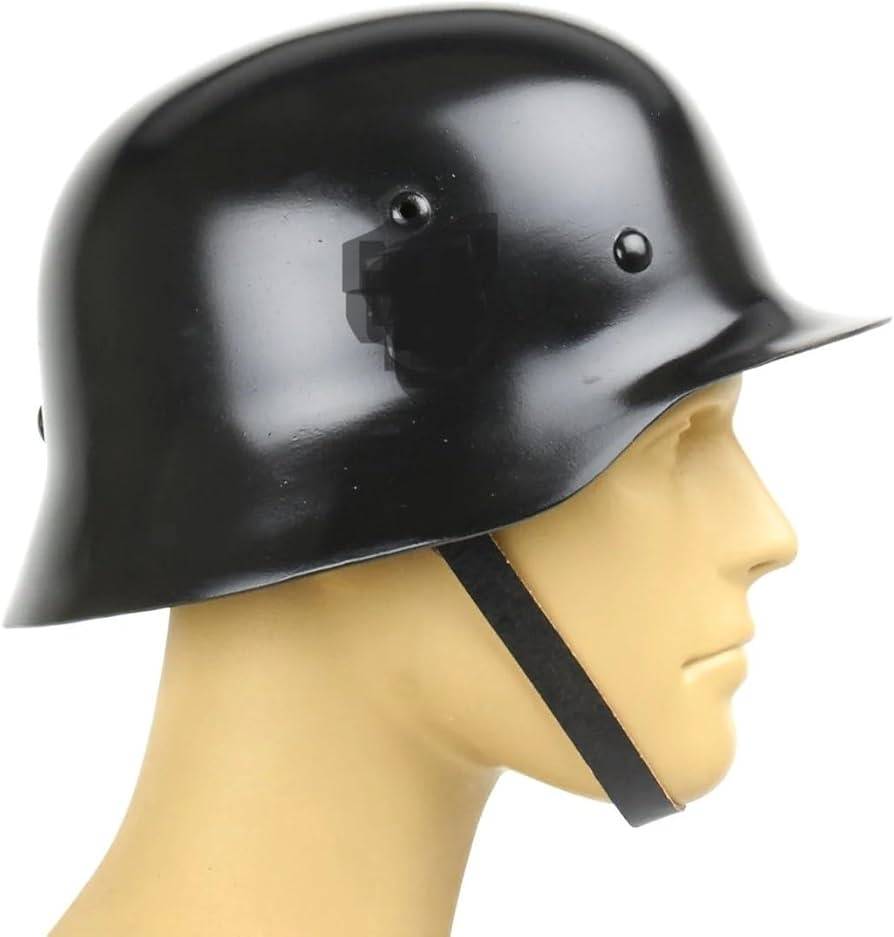 Amazon | ドイツ軍 M35 SS パレード用 ヘルメット 親衛隊 WW2 鉄兜