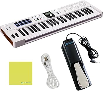 Amazon | Arturia KeyLab エッセンシャル MK3 49 キーキーボード MIDI
