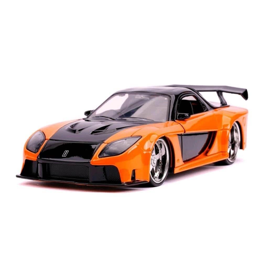 Amazon.com: Jada Fast & Furious Han's Mazda RX-7 1:24 Die - Cast