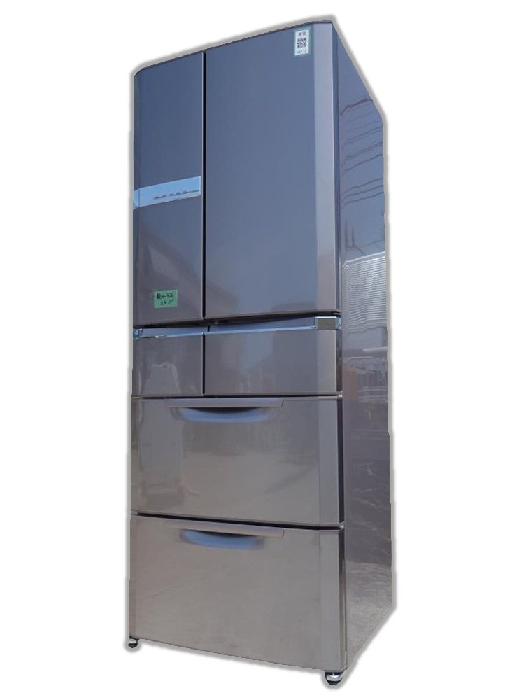 三菱 電気冷凍庫 冷蔵庫 565L 6ドア MR-G57N-R 動作品 製氷 三菱 電気