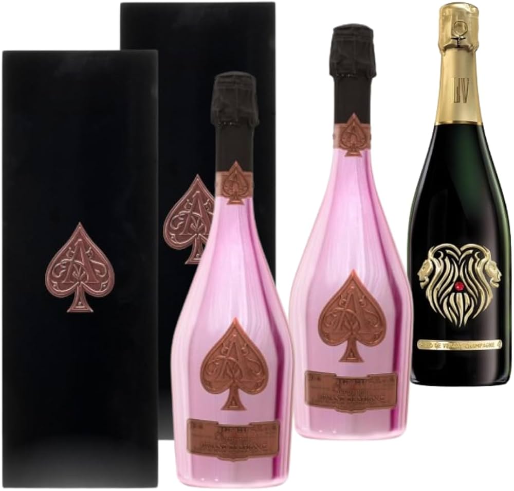 Amazon.co.jp: 「アルマンドロゼ2本購入で、レオシャンパンが付いて